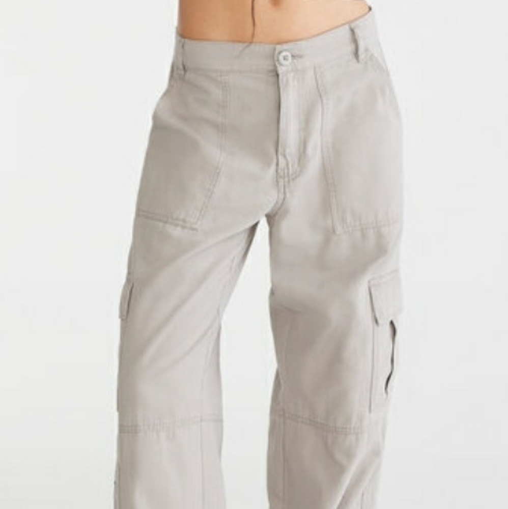Gray Cargo Pants